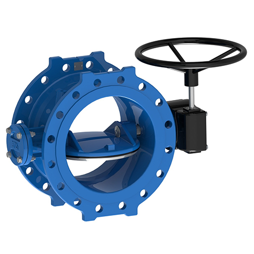 Double Eccentric Flanged Soft Seated Butterfly Valve